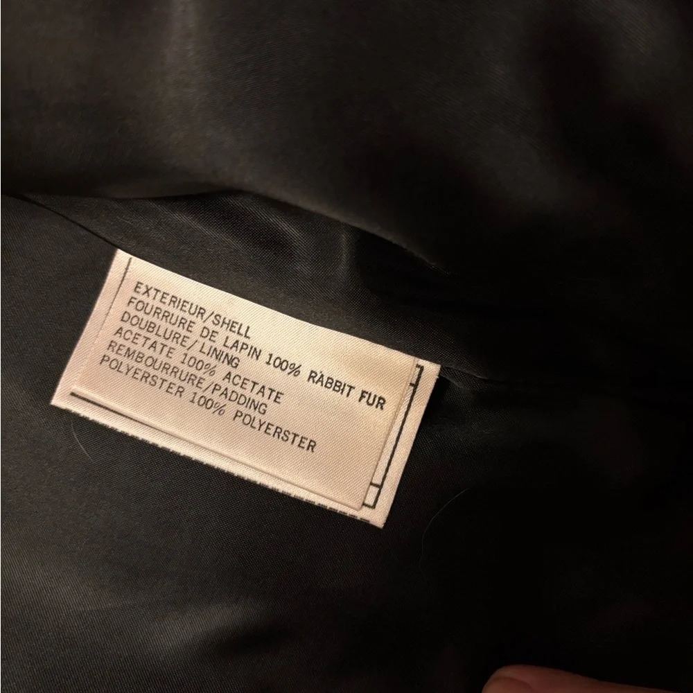 100% Rabbit fur Jacket 1984 - Picture 4 of 5